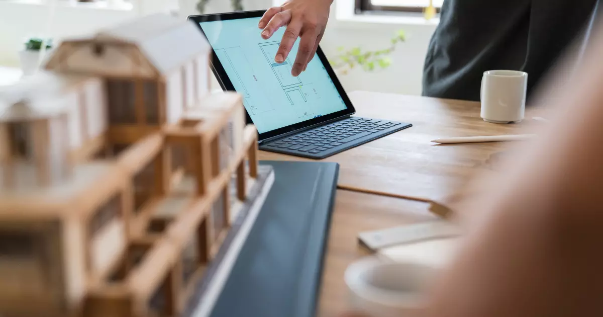 A person using a computer